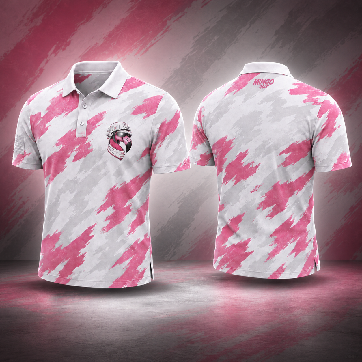 Pink Recon Polo